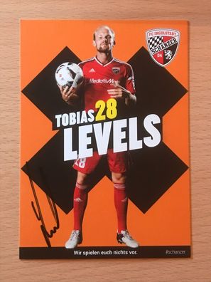 Tobias Levels FC Ingolstadt Autogrammkarte orig signiert #6535