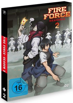 Fire Force - Staffel 2 - Vol.2 - Episoden 7-12 - DVD - NEU