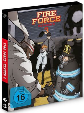 Fire Force - Staffel 2 - Vol.3 - Episoden 13-18 - Blu-Ray - NEU