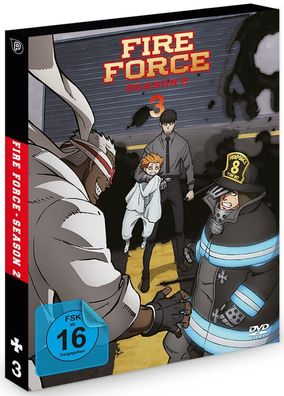 Fire Force - Staffel 2 - Vol.3 - Episoden 13-18 - DVD - NEU