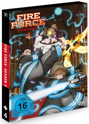 Fire Force - Staffel 2 - Vol.4 - Episoden 19-24 - DVD - NEU