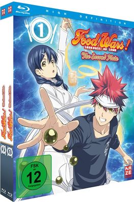 Food Wars! - The Second Plate - Gesamtausgabe - Bundle Vol.1-2 - Blu-Ray - NEU