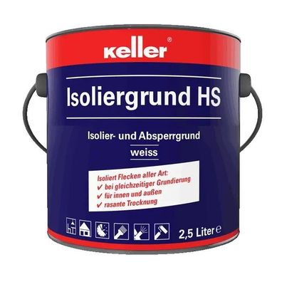 Jaeger 581 Keller Isoliergrund HS 2,5 Liter weiß