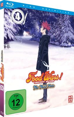 Food Wars! - The Third Plate - Staffel 3 - Vol.4 - Episoden 19-24 - Blu-Ray - NEU