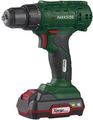 Parkside® 20 V Akku-Bohrschrauber PBSA 20, mit Akku und Ladegerät, Akkuschrauber