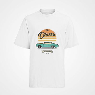 Herren T-Shirt Bio Baumwolle The Classic Cars