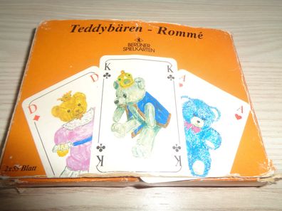 Teddybären -Rommé - Berliner Spielkarten