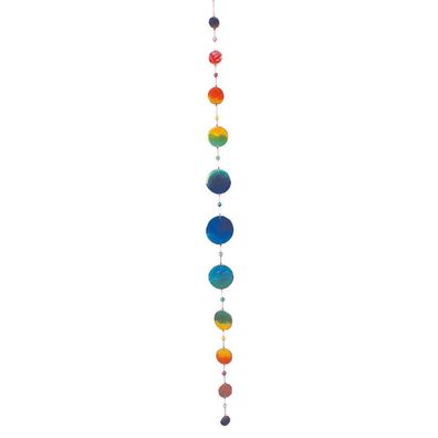 Suncatcher Flowing Fiberglas bunt 80 cm Windspiel Mobile