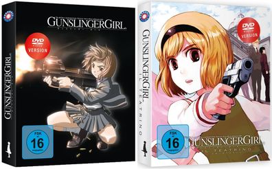 Gunslinger Girl - Staffel 1-2 - DVD - NEU