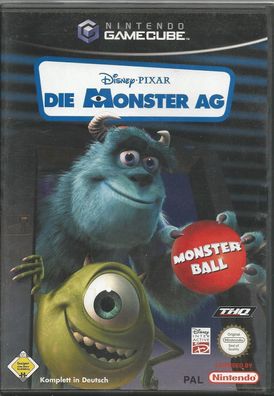 Disney Pixar Die Monster AG (Nintendo GameCube, 2003, DVD-Box) gebraucht