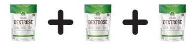 3 x Now Foods Dextrose (2lbs)
