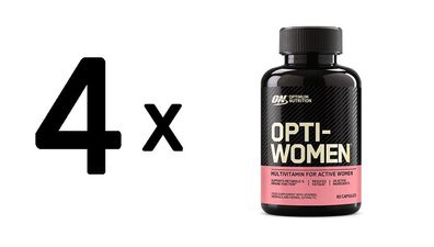 4 x Optimum Nutrition Opti-Women (60)