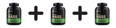 3 x Optimum Nutrition Serious Mass (6lbs) Cookies and Cream