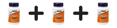 3 x Now Foods L-Theanine 200mg (60)