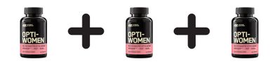3 x Optimum Nutrition Opti-Women (120)