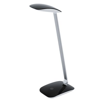 EGLO CAJERO LED Tischleuchte m. Touch, USB, 1-flg., schwarz