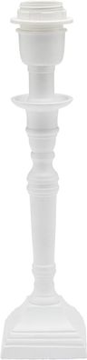 PR Home Salong Tischlampe weiß E27 33x8x8cm