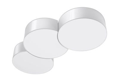 Sollux Circle 3A Deckenlampe weiß 6x E27 dimmbar 91x35x11,5cm