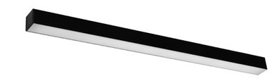 Thoro Pinne 90 LED Wandlampe schwarz 4600lm 4000K 90x6x6cm