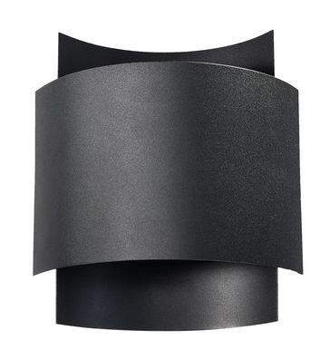 Sollux Impact Wandlampe schwarz G9 dimmbar 22x11x23cm