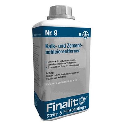 Kalk- und Zementschleierentferner Nr. 9 | 1L, Art. Nr 11170