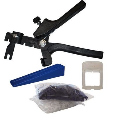 Nivelliersystem Keile Set 12-20 mm | 2 mm, 100 Keile, 300 Laschen | Art.12058