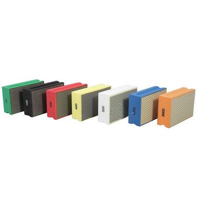 Diamant-Handpads, einzeln - Art.-Nr. / Farbe / Körnung: 50462 / rot / 200