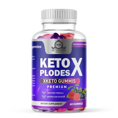 KetoX Plode Schlankheits Fruchtgummis - Vitamine & Pflanzenstoffe