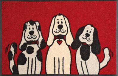 Fußmatte Animal + Friends Three Dogs, 030805 1 St