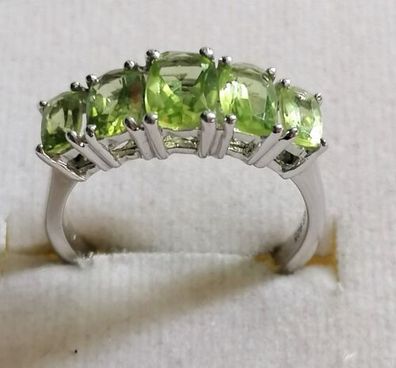 Silber Ring 925 mit elegante Period von IV Harvey Ivens , Art Deco, Gr.57, Top