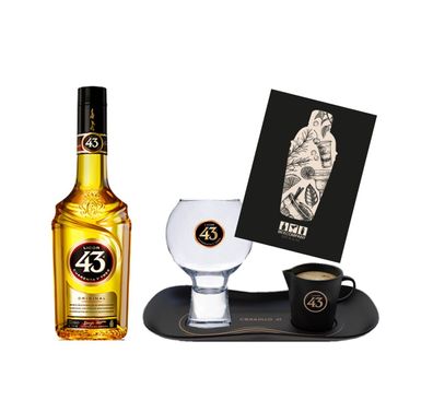 Licor 43 Carajillo Drink Licor 43 Original 0,7L (31% Vol) mit Espresso Service