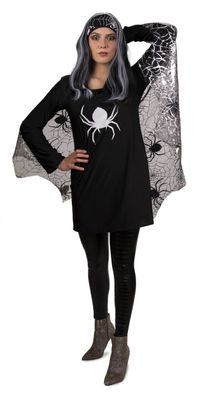 PxP 13612 - Spinne Roxy Kleid, Halloween Kostüm Gr. 36 - 50