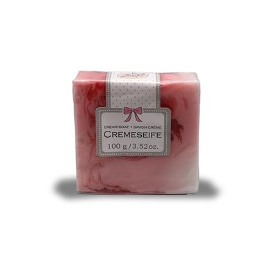 BadeFee Glycerinseife „Erdbeer-Rhabarber“ 100g