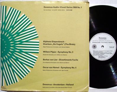 Donemus DAVS 6601 - Overture "De Vogels" (The Birds) / Symphony No. 3 / Diverti