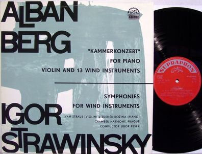 Supraphon SUA ST 50 679 - "Kammerkonzert" For Piano, Violin And 13 Wind Instrume