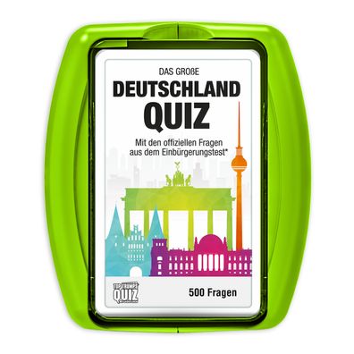Winning Moves Top Trumps Quiz Deutschland Quiz Quizspiel Wissensspiel Reisespiel
