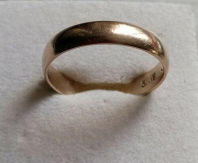 Goldring Ehering Ring 333, Gr.56
