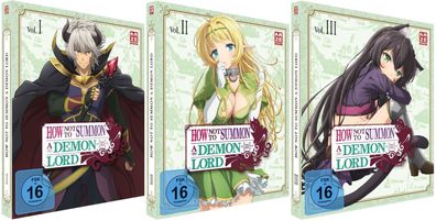 How Not to Summon a Demon Lord - Vol.1-3 - Episoden 1-12 - DVD - NEU