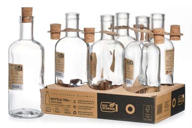 Ritzenhoff & Breker Glasflasche "Eco" 700 ml