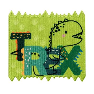 Mono Quick 1213x Dino Applikation, Bügelbild, Patch, Roar, T-Rex