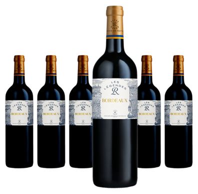 6 x Barons de Rothschild Legende R Bordeaux rouge – 2020