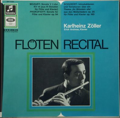 Columbia SMC 80 980 - Mozart, Prokofieff, Schubert: Werke Für Flöte Und Klavie