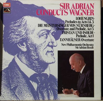 His Master's Voice ASD 2812 - Sir Adrian Conducts Wagner