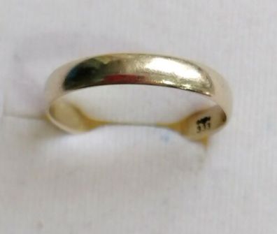 Goldring Ehering Gelbgold Ring 333, Gr.64, 2.2g, Kein Gravur
