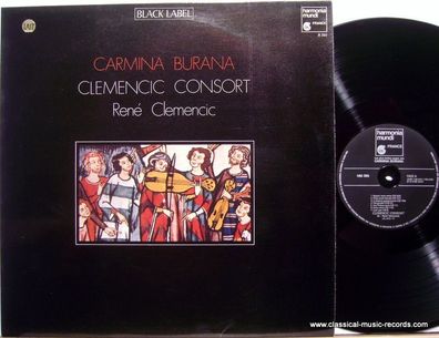 harmonia mundi France B 385 - Clemencic Consort, René Clemencic - Carmina Buran