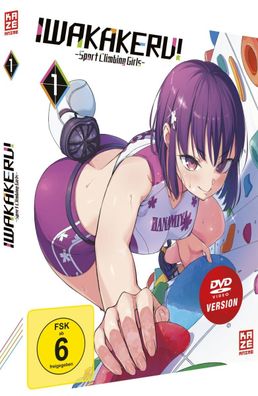 Iwakakeru - Sport Climbing Girls - Vol.1 - Episoden 1-4 - DVD - NEU