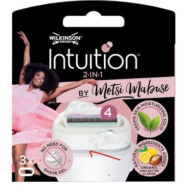 12 Wilkinson Intuition Ultra Moisture Rasierklingen für Damen NEU