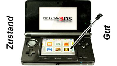 Nintendo 3DS Handheld Cosmos Black Zustand Gut