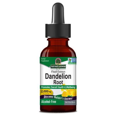 Nature's Answer, Dandelion Root, Alcohol-Free, 2000mg, 30ml
