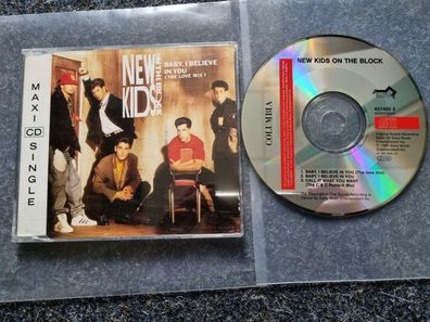 New Kids on the Block - Baby, I believe in you CD Maxi Single